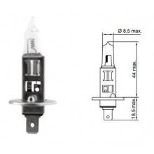 Лампа галогенная +100% More Light H1 12V 55W TESLA / B40101