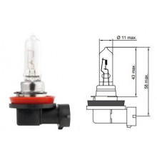 Лампа галогенная +50% More Light H9 12V 65W TESLA / B30901