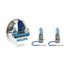 Лампа галогенная MasterDuty BlueVision H3 24V 70W (2 шт.) PHILIPS / 13336MDBVS2
