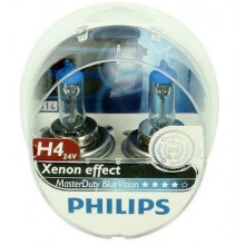 Лампа галогенная MasterDuty BlueVision H4 24V 75/70W (2 шт.) PHILIPS / 13342MDBVS2