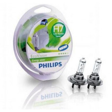 Лампа галогенная EcoVision H7 12V 55W (2 шт.) PHILIPS / 12972ECOS2