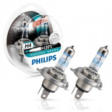 Лампа галогенная X-tremeVision +130% H4 12V 60/55W (2 шт.) PHILIPS / 12342XVS2