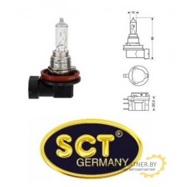 Лампа галогенная H16 12V 19W SCT / 209555