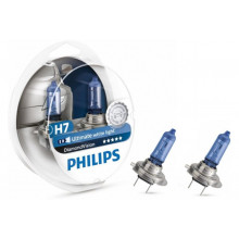 Лампа галогенная DiamondVision H7 12V 55W (2 шт.) PHILIPS / 12972DVS2