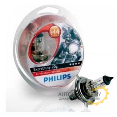 Лампа галогенная ExtraDuty 20G H4 12V 60/55W PHILIPS / 12342EDS1