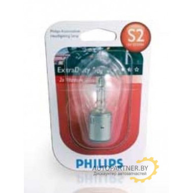 Лампа галогенная ExtraDuty 20G S2 12V 35/35W PHILIPS / 12728EDBW