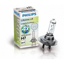 Лампа галогенная LongLife EcoVision H7 12V 55W PHILIPS / 12972LLECOC1