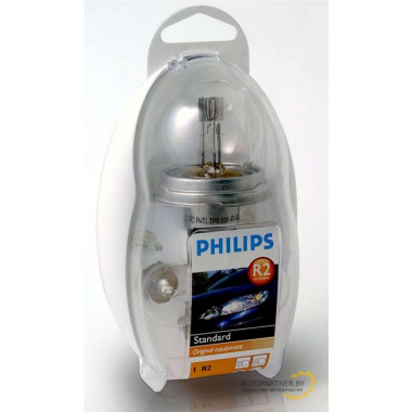 Набор запасных ламп Easy Kit R2 (Bilux) 12V PHILIPS / 55476EKKM