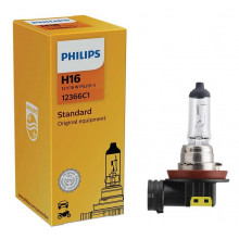Лампа галогенная Standard H16 12V 19W PHILIPS / 12366C1