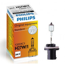Лампа галогенная Standard H27W/1 12V 27W PHILIPS / 12059C1