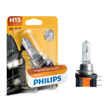 Лампа галогенная Vision +30% H15 12V 55/15W PHILIPS / 12580B1