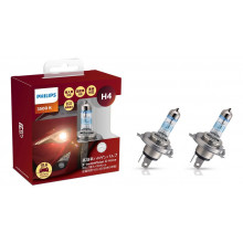 Лампа галогенная X-tremeVision G-force +130% H4 12V 60/55W (2 шт.) PHILIPS / 12342XVGS2
