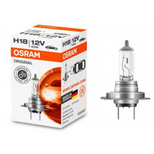 Лампа галогенная H18 12V 65W OSRAM / 64180L