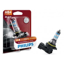 Лампа галогенная X-tremeVision G-force +130% HB4 12V 51W PHILIPS / 9006XVGB1