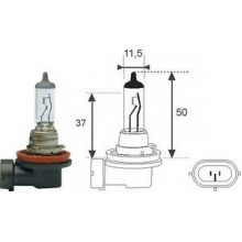 Лампа галогенная H11 12V MAGNETI MARELLI / H1112