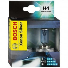 Лампа галогенная Xenon Silver H4 12V 60/55W (2 шт.) BOSCH / 1987301081