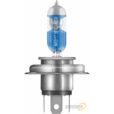 Лампа галогенная Night Breaker Laser +130% H4 12V 60/55W OSRAM / 64193NBL