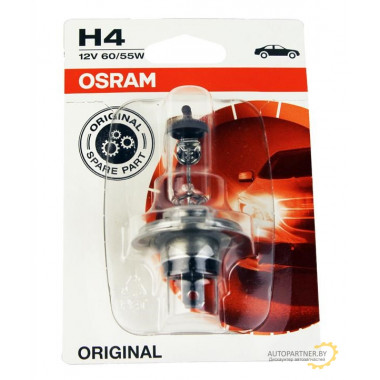 Лампа галогенная Original H4 12V 60/55W OSRAM / 6419301B