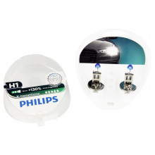 Лампа галогенная X-tremeVision +130% H1 12V 55W (2 шт.) PHILIPS / 12258XVS2