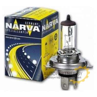 Лампа накаливания H4 12V 60 55W P43t RANGE POWER NARVA / 48878C1