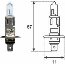 Лампа галогенная H1 12V 55W MAGNETI MARELLI / 002551100000