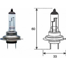 Лампа галогенная H7 12V 55W MAGNETI MARELLI / 002557100000