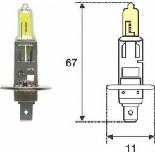 Лампа галогенная H1 12V 55W MAGNETI MARELLI / 002571100000