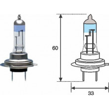 Лампа галогенная H7 12V 55W MAGNETI MARELLI / 002586100000