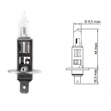 Лампа галогенная H1 12V 100W HELLA / 8GH002089151
