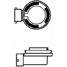 Лампа галогенная H9 12V 65W HELLA / 8GH008357181