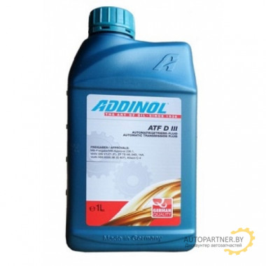Трансмиссионное масло ADDINOL ATF D III
