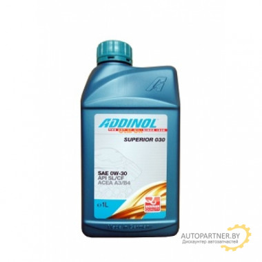 Моторное масло ADDINOL SUPERIOR 030 0W30 / 4014766072672 (1л)