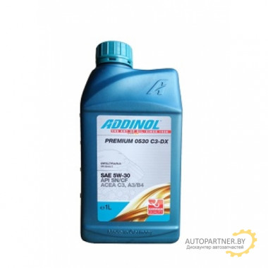 Моторное масло ADDINOL PREMIUM 0530 C3-DX 5W30 / 4014766073570 (1л)