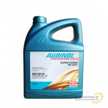 Моторное масло ADDINOL SUPER POWER MV 0537 5W30 / 4014766240460 (5л)