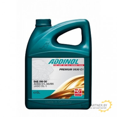Моторное масло ADDINOL PREMIUM 0530 C1 5W30 / 4014766241306 (5л)