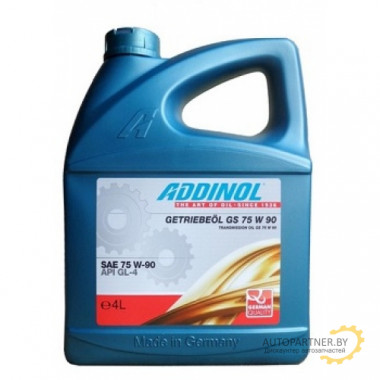Трансмиссионное масло ADDINOL Getriebeol GS SAE 75W-90