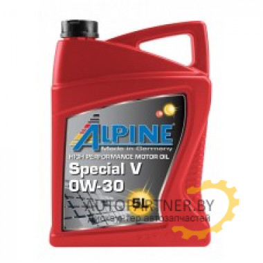 Моторное масло ALPINE SPECIAL V 0W30 / 0101642 (5л)