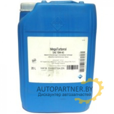 Моторное масло ARAL MEGATURBORAL 10W-40 / 13932 (20л)