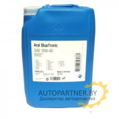 Моторное масло ARAL BLUETRONIC 10W-40 / 10487 (20л)