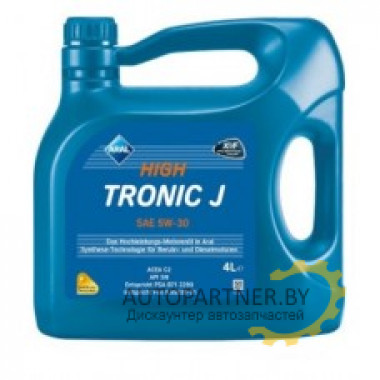 Моторное масло ARAL HIGHTRONIC J 5W-30 / 20194 (4л)