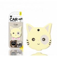 Ароматизатор воздуха полимерны Aroma Car Polymers Cutie Cat Vanille (Милый котик, аромат ванили) AROMA CAR (Польша) / 83194