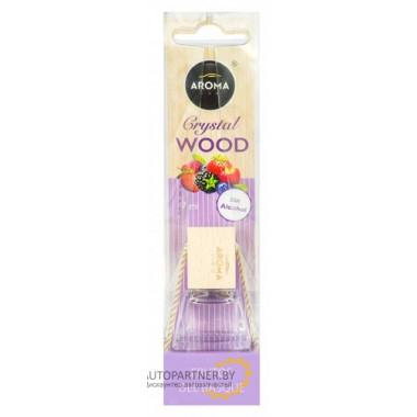 Ароматизатор воздуха жидкостный Aroma Car Crystal Wood Forest Fruits (Лесные ягоды ), бутылочка, 7мл AROMA CAR (Польша) / 92839