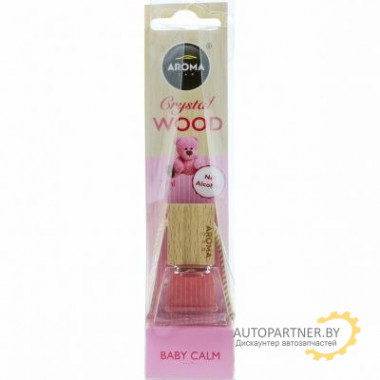 Ароматизатор воздуха жидкостный Aroma Car Crystal Wood Baby Calm (Спокойствие ребенка), бутылочка, 7мл AROMA CAR (Польша) / 92840