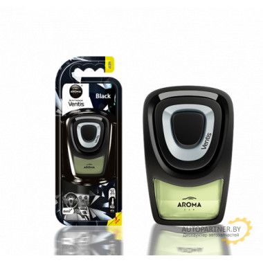 Ароматизатор жидкостный Aroma Car VENTIS BLACK AROMA CAR (Польша) / 63104