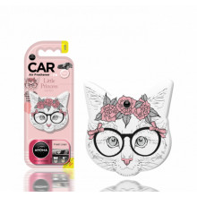 Ароматизатор воздуха полимерный Aroma Car Polymers Little Princess Cat Fresh Linen (аромат свежего белья) AROMA CAR (Польша) / 83191