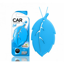 Ароматизатор воздуха полимерный Aroma Car Leaf 3D Fresh Linen (листик, аромат свежего белья) AROMA CAR (Польша) / 83126