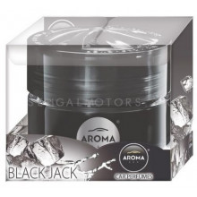 Ароматизаторы воздуха гелевые Aroma Car Gel Black (Блэк), в пластиковой коробке, 40г AROMA CAR (Польша) / 63172.1