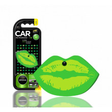 Ароматизатор воздуха полимерный Aroma Car Polymers Lips Fancy Green (Губы, аромат Модный зеленый) AROMA CAR (Польша) / 92562