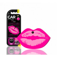 Ароматизатор воздуха полимерный Aroma Car Polymers Lips Pink Blossom (Губы, аромат Розовый цветок) AROMA CAR (Польша) / 92559