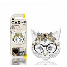 Ароматизатор воздуха полимерный Aroma Car Polymers Little Princess Cat Vanille (Маленькая принцесса, аромат ванили) AROMA CAR (Польша) / 83189